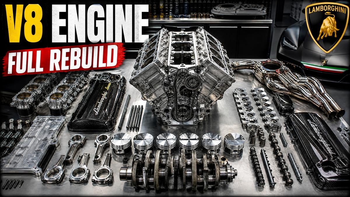 国产主播改装视频-V8发动机重建
